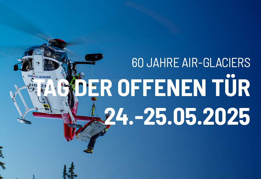 60 Jahre Air-Glaciers - Tag der offenen Tür in Sitten