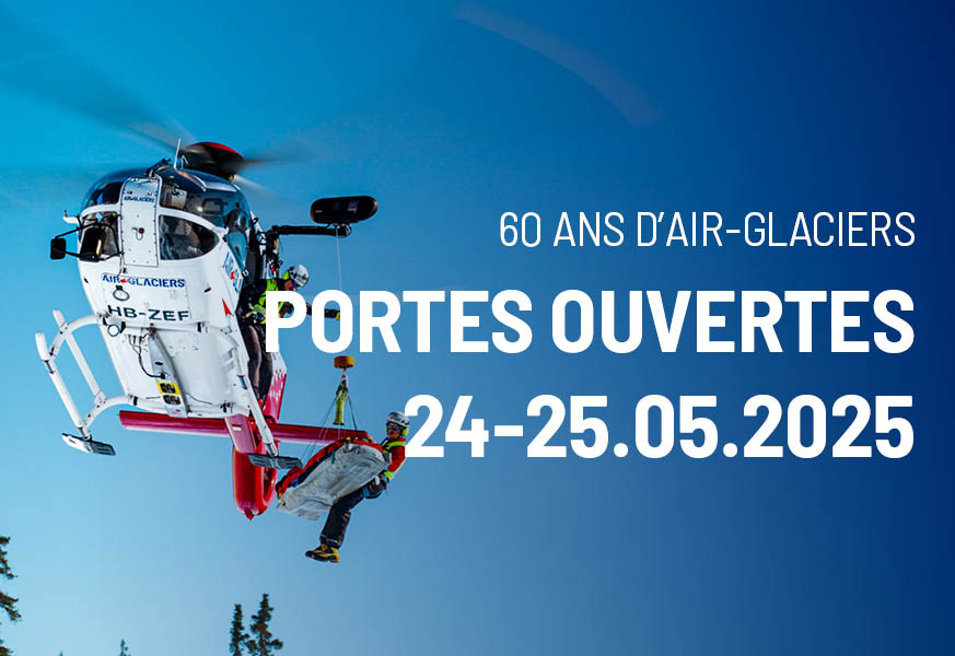 60 ans d'Air-Glaciers: week-end portes ouvertes à Sion